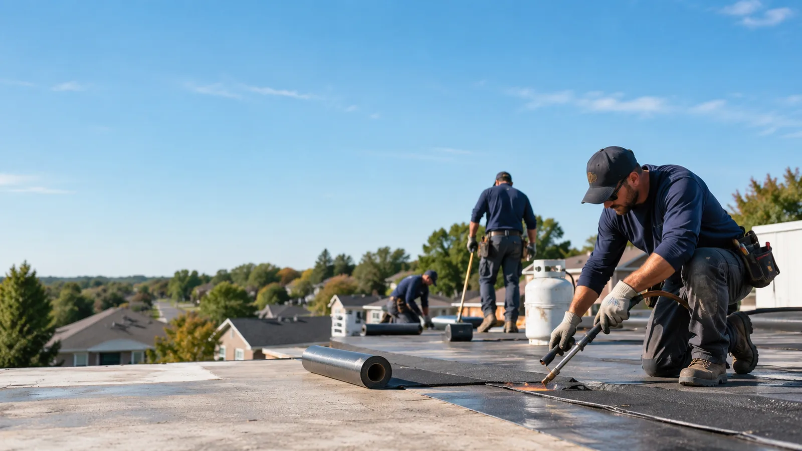 Flat Roof Leak Repair providers in Hobson, TX